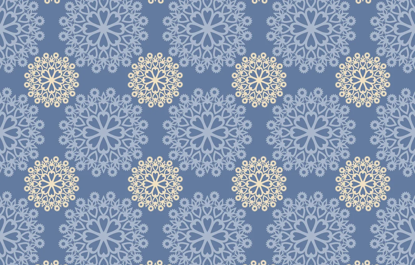 Photo wallpaper pattern, texture, ornament, blue background