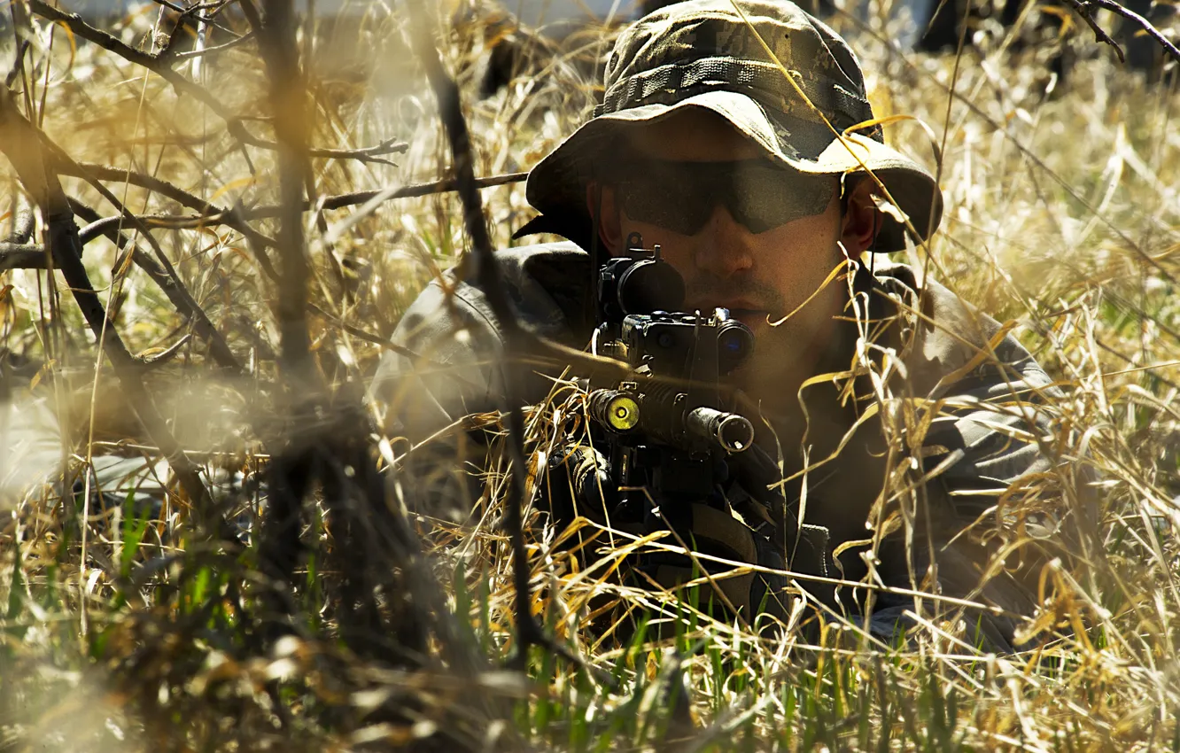 Photo wallpaper United States Air Force, Minot Air Force Base, Airmen