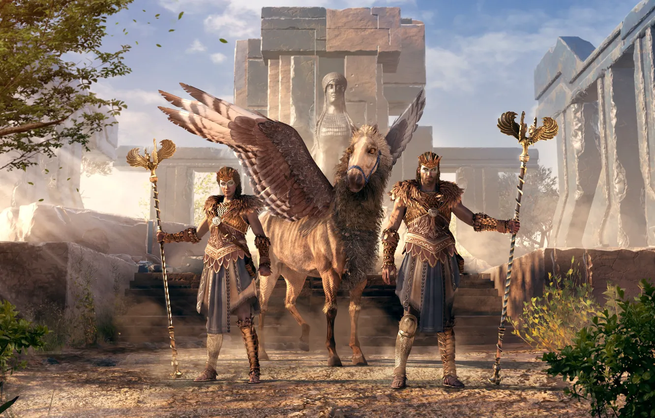 Photo wallpaper Ubisoft, Assassin's Creed, Odyssey, 2019, Assassin's Creed Odyssey