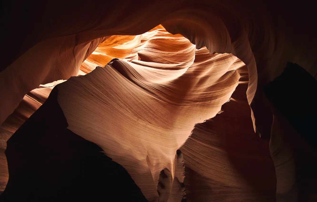 Photo wallpaper mountains, nature, background