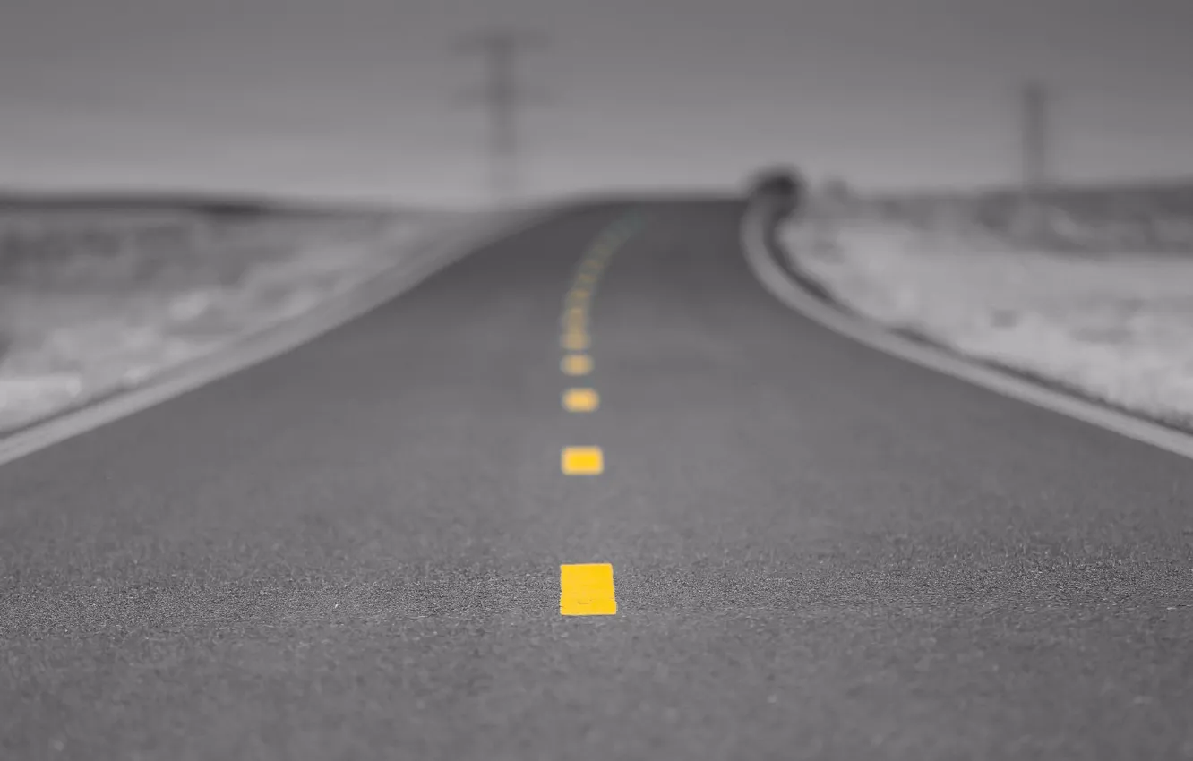 Photo wallpaper road, background, color