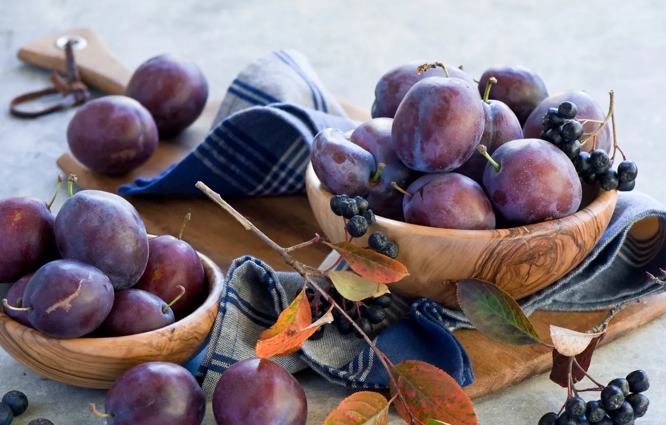 Photo wallpaper berries, food, drain