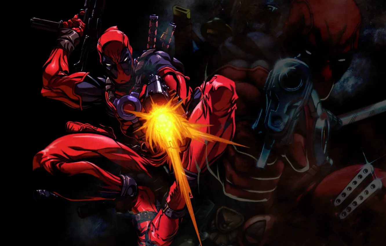 Photo wallpaper Deadpool, Marvel, Deadpool, Wade Wilson, Marvel, Wade Wilson
