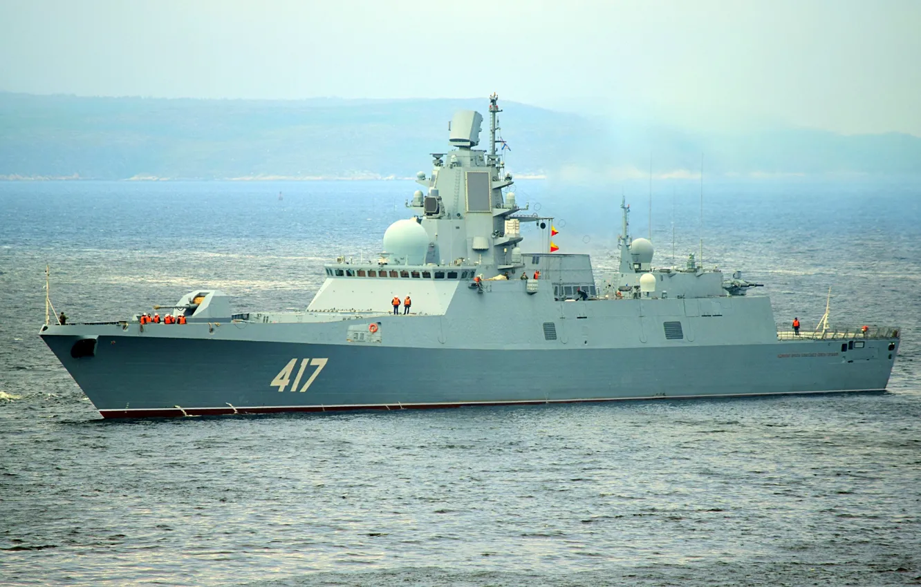 Photo wallpaper frigate, Navy, Admiral Gorshkov