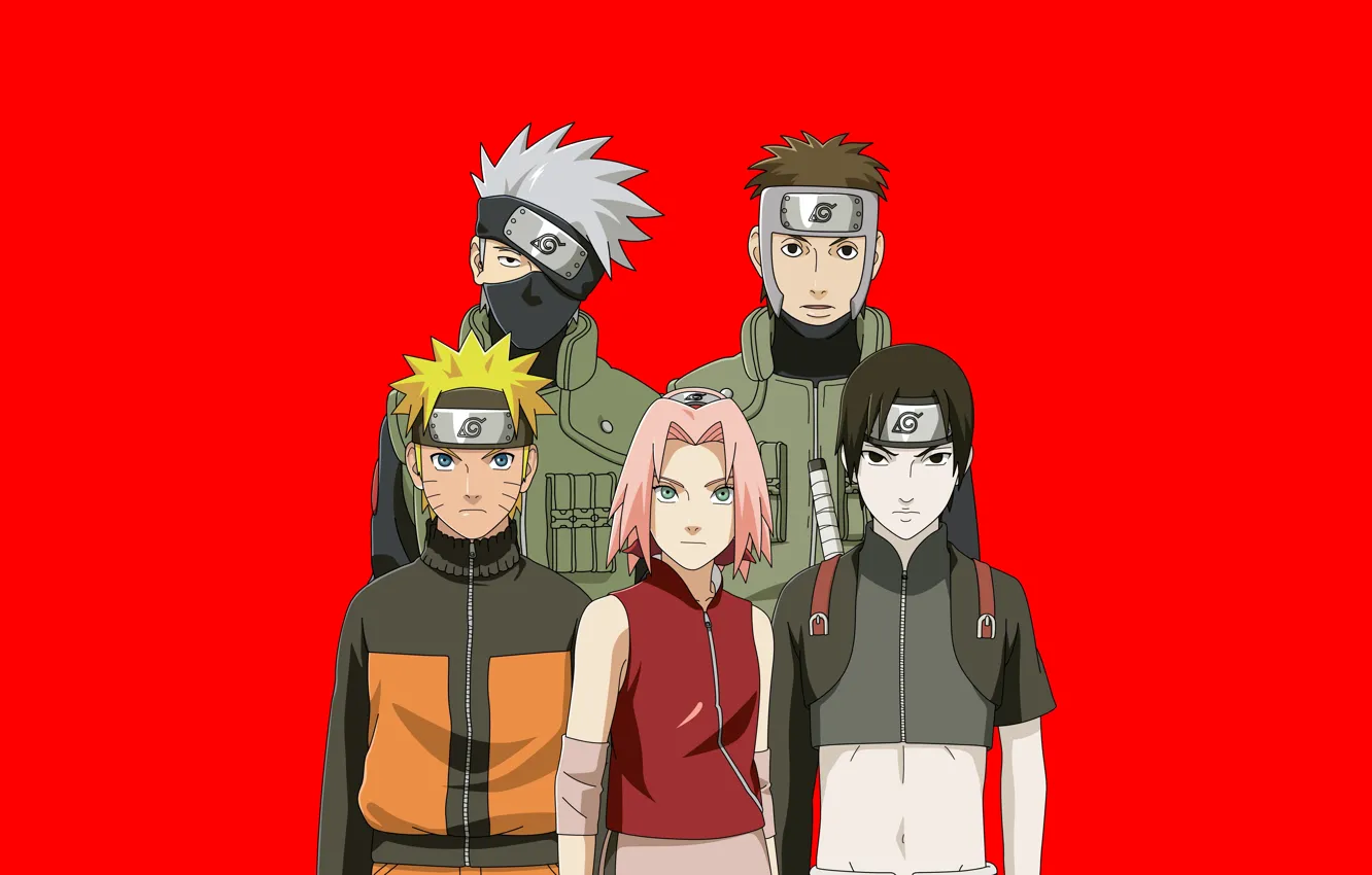 Photo wallpaper Naruto, anime, ninja, asian, manga, shinobi, japanese, Hatake Kakashi