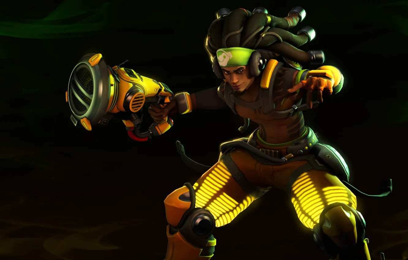 Photo wallpaper Equalizer, Overwatch, Pike, Lucio Correia dos Santos