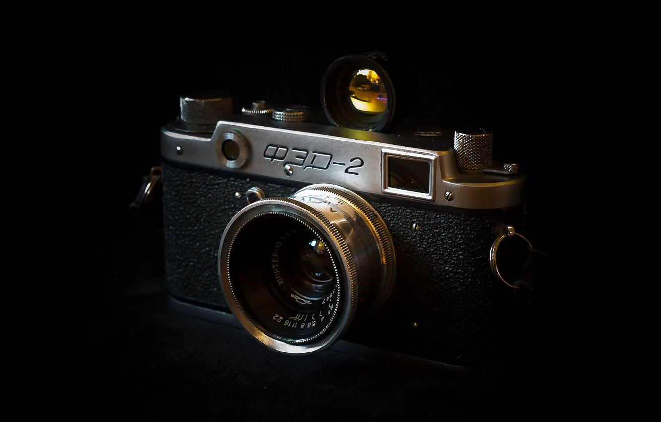 Photo wallpaper background, camera, FED2