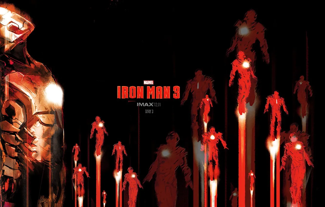 Photo wallpaper Iron man, Iron Man, Robert Downey Jr., Robert Downey Jr., 2013
