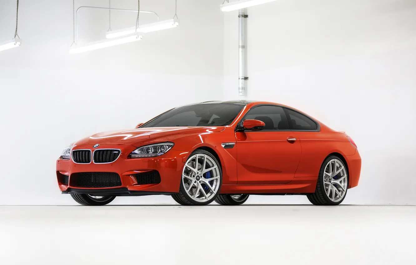 Photo wallpaper BMW, BMW, Vorsteiner, orange