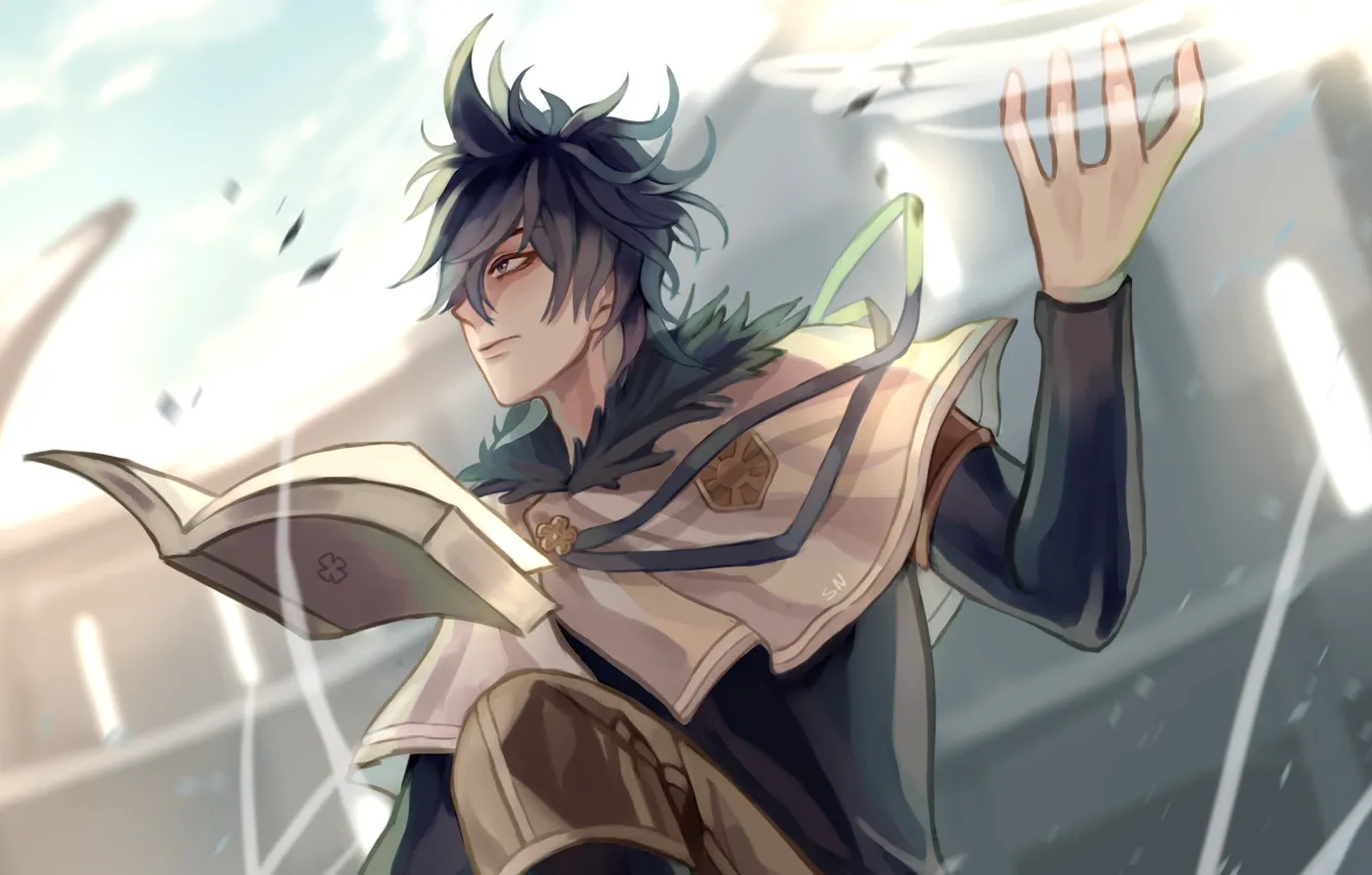 Photo wallpaper anime, asian, manga, mahou, japonese, madoshi, Black Clover, Asta