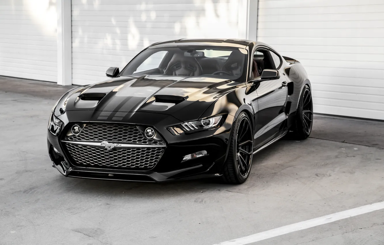 Photo wallpaper Mustang, Ford, Mustang, Ford, Rocket, 2015, Galpin, Auto Sports