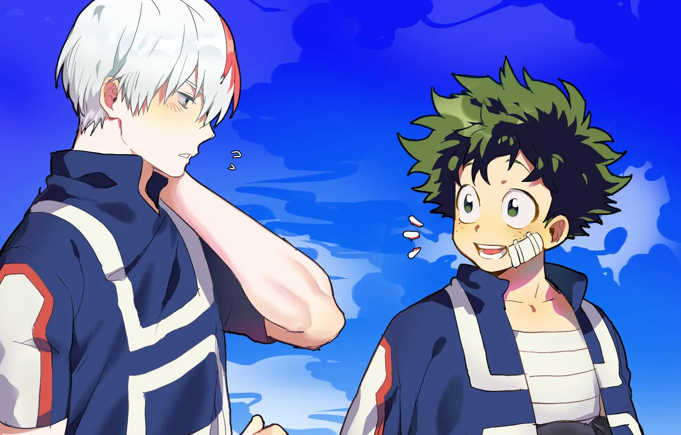 Photo wallpaper anime, art, Boku no Hero Academy, My heroic academia