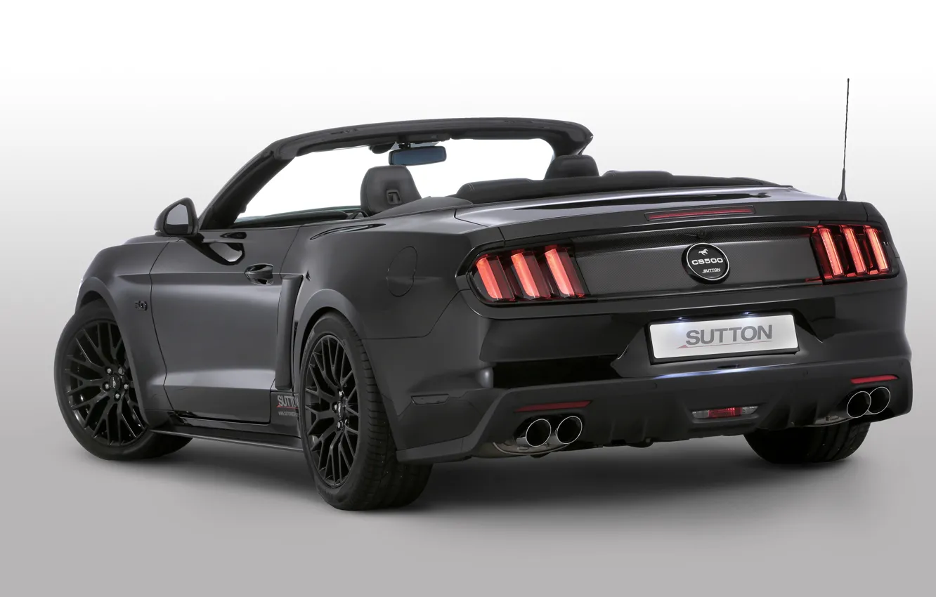Photo wallpaper mustang, ford, convertible, clive sutton, cs500
