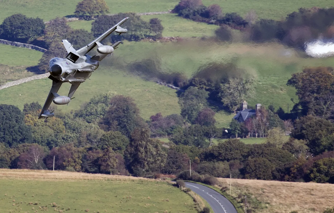 Photo wallpaper flight, fighter, Tornado, GR4