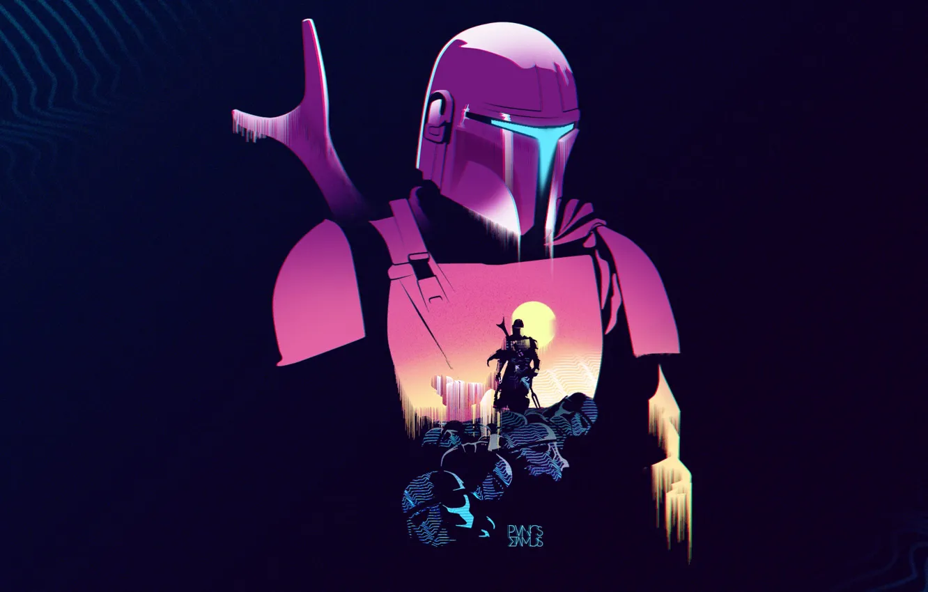 Photo wallpaper Star Wars, fantasy, minimalism, weapon, science fiction, sci-fi, cyberpunk, stormtrooper