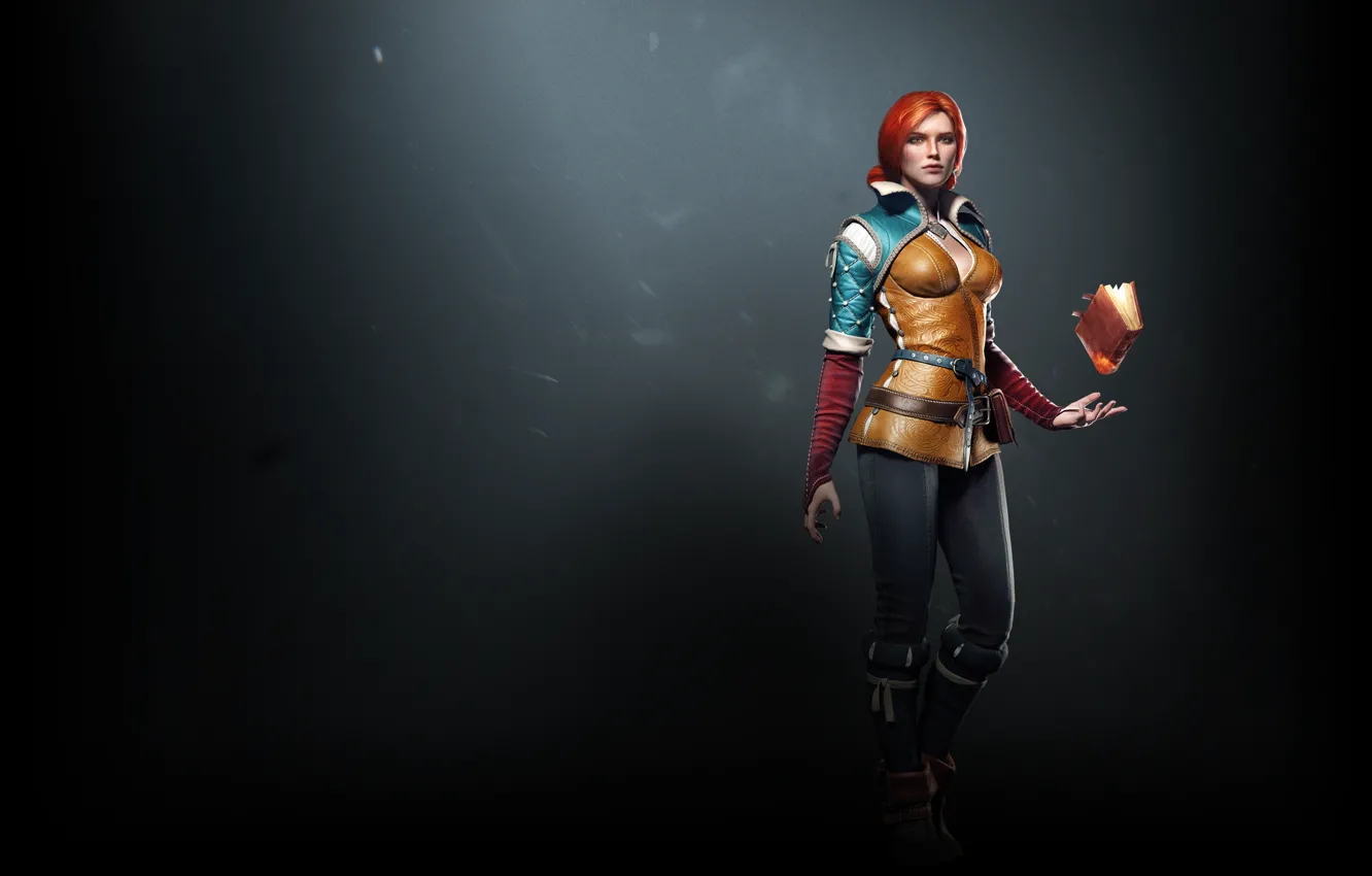 Photo wallpaper art, The Wild Hunt, sorceress, The Witcher, the enchantress, CD Projekt RED, The Witcher 3: …