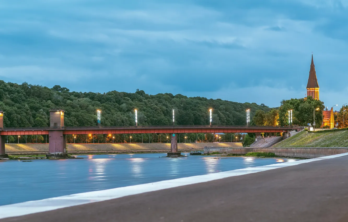 Photo wallpaper the city, Lithuania, Kaunas
