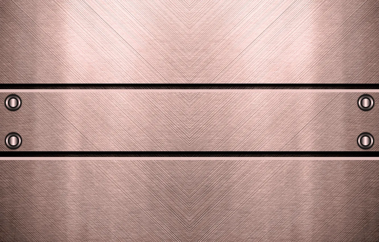 Photo wallpaper metal, button, plate