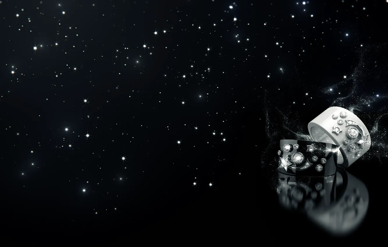 Photo wallpaper decoration, style, France, ring, jewelry, Chanel