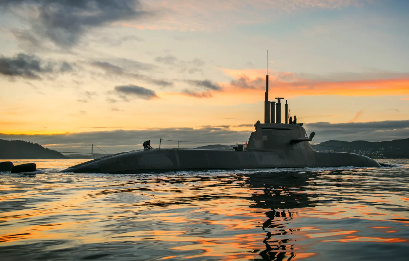 Photo wallpaper submarine, The German Navy, S-182