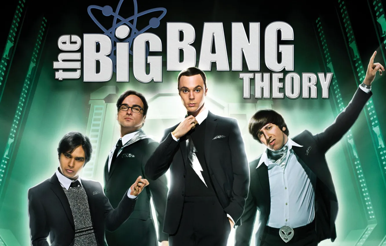 Photo wallpaper the big Bang theory, actors, The Big Bang Theoryа