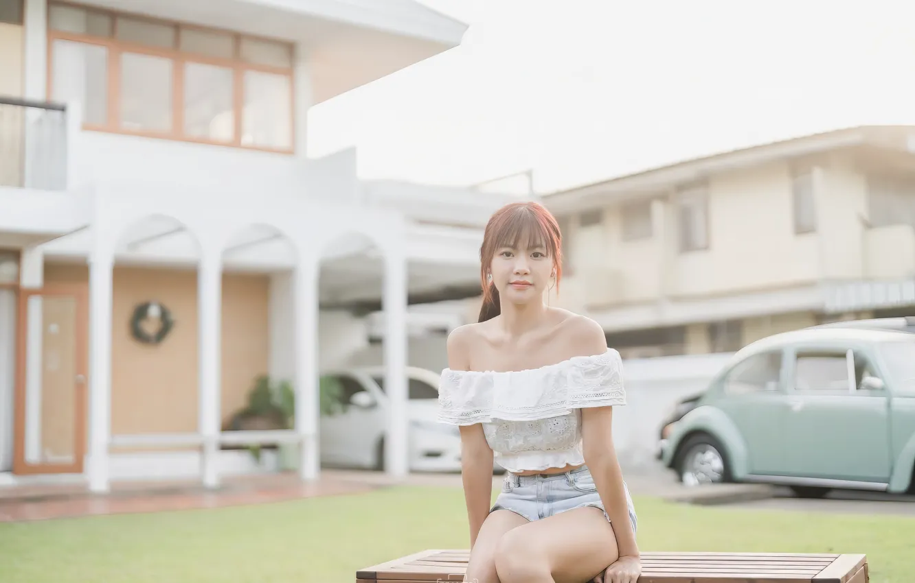 Photo wallpaper China, girl, sexy, girls, woman, model, asian, cute