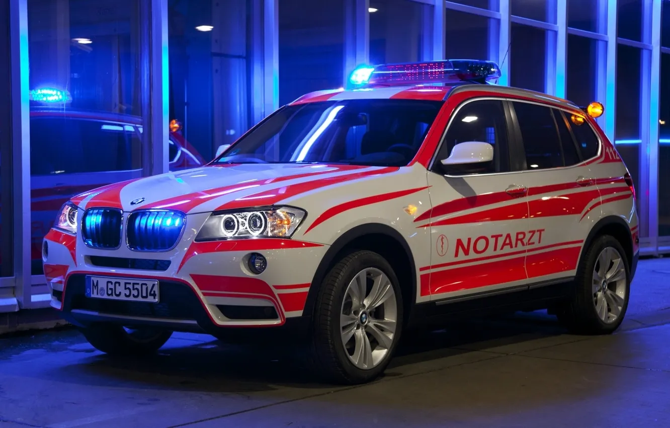 Photo wallpaper BMW, BMW, the front, xDrive20d, Ambulance