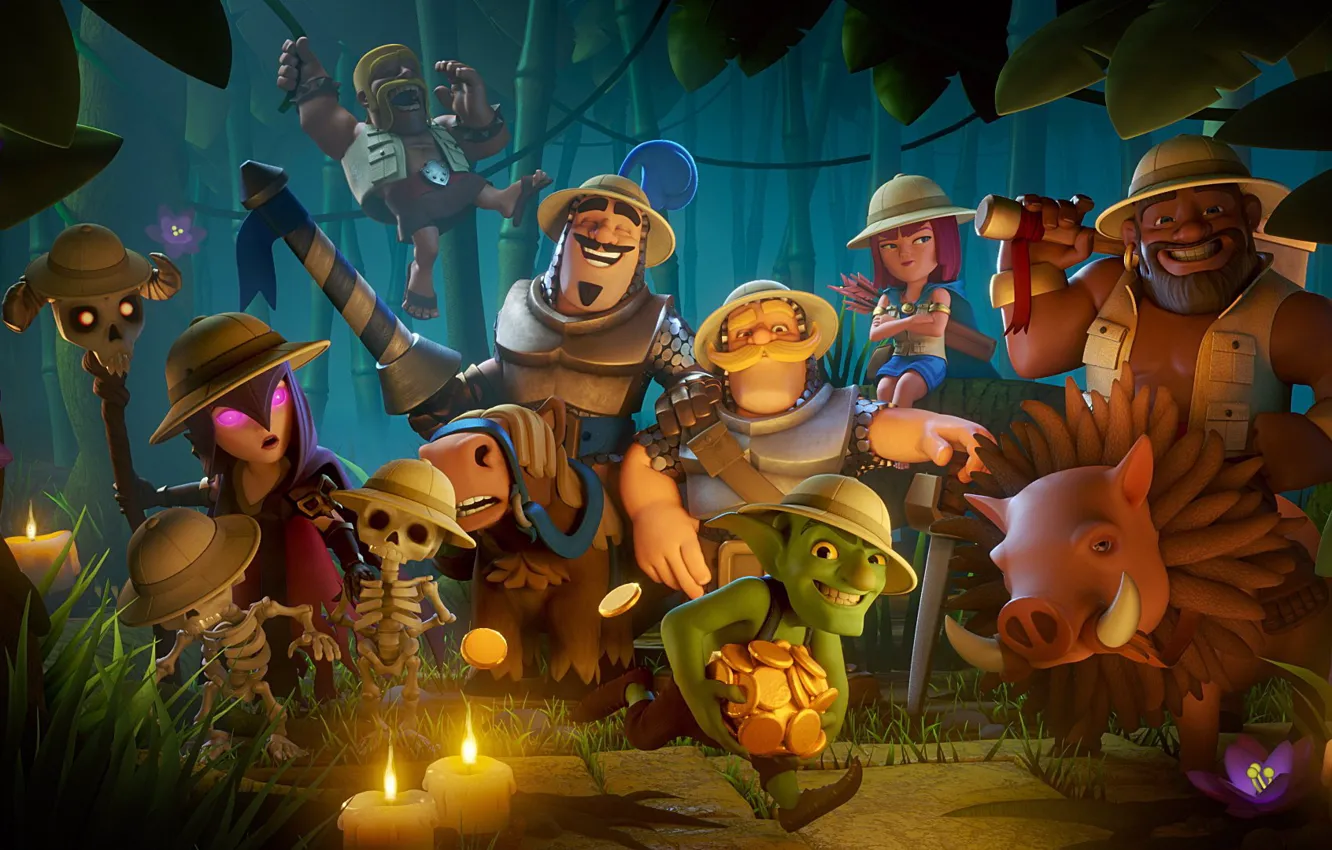 Photo wallpaper the game, clash, Clash Royale