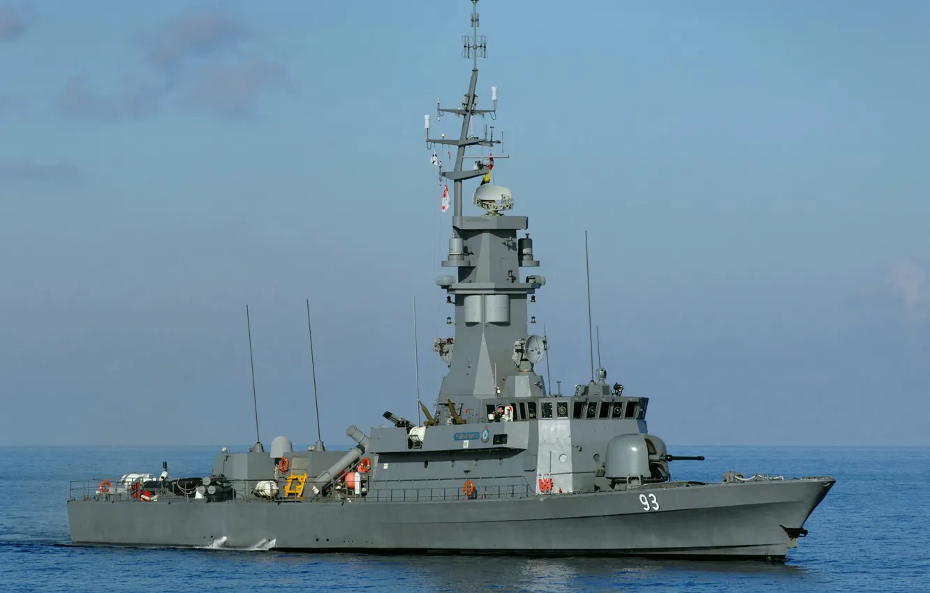 Photo wallpaper Singapore, Corvette, rocket, Revenge