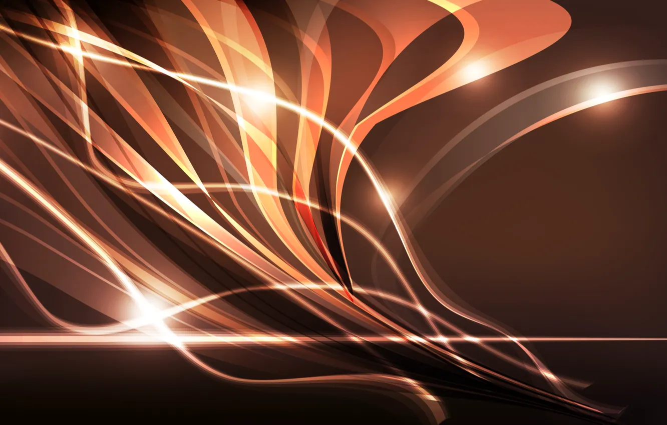 Photo wallpaper line, movement, glow, curves, tape