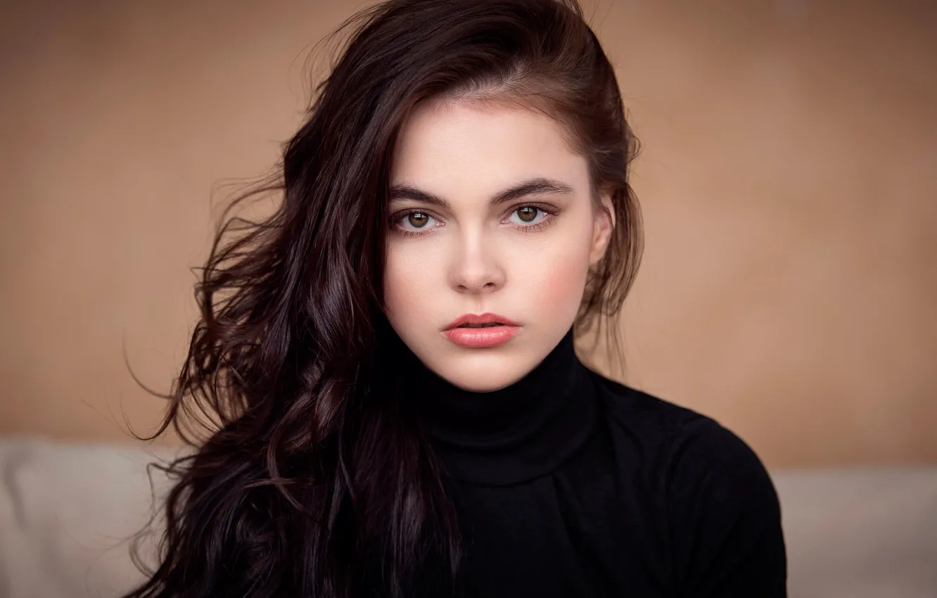 Photo wallpaper portrait, sponge, the beauty, Maxim Guselnikov, Brina, Karina Maksimova, Oktyabrina Maximova, Brin