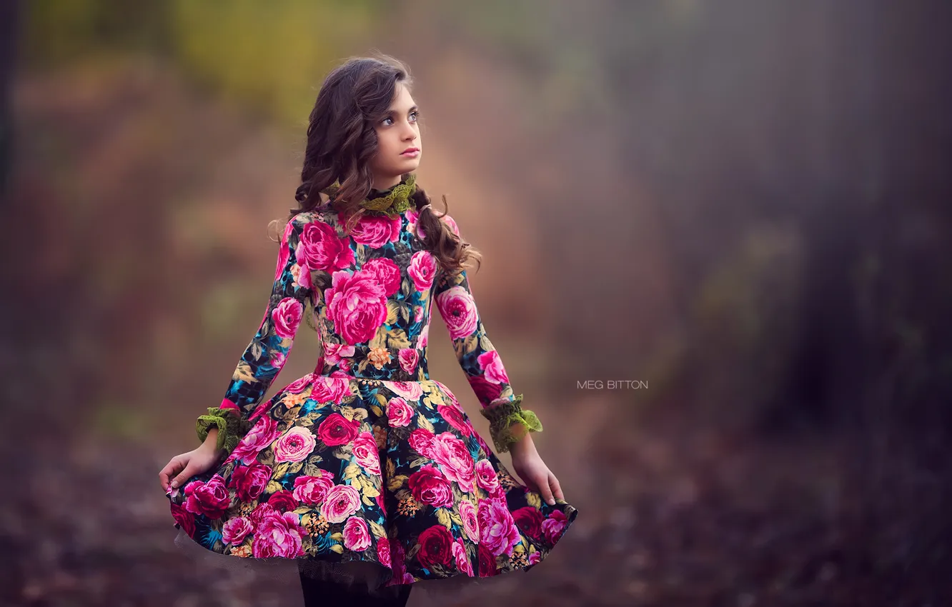 Photo wallpaper mood, portrait, girl