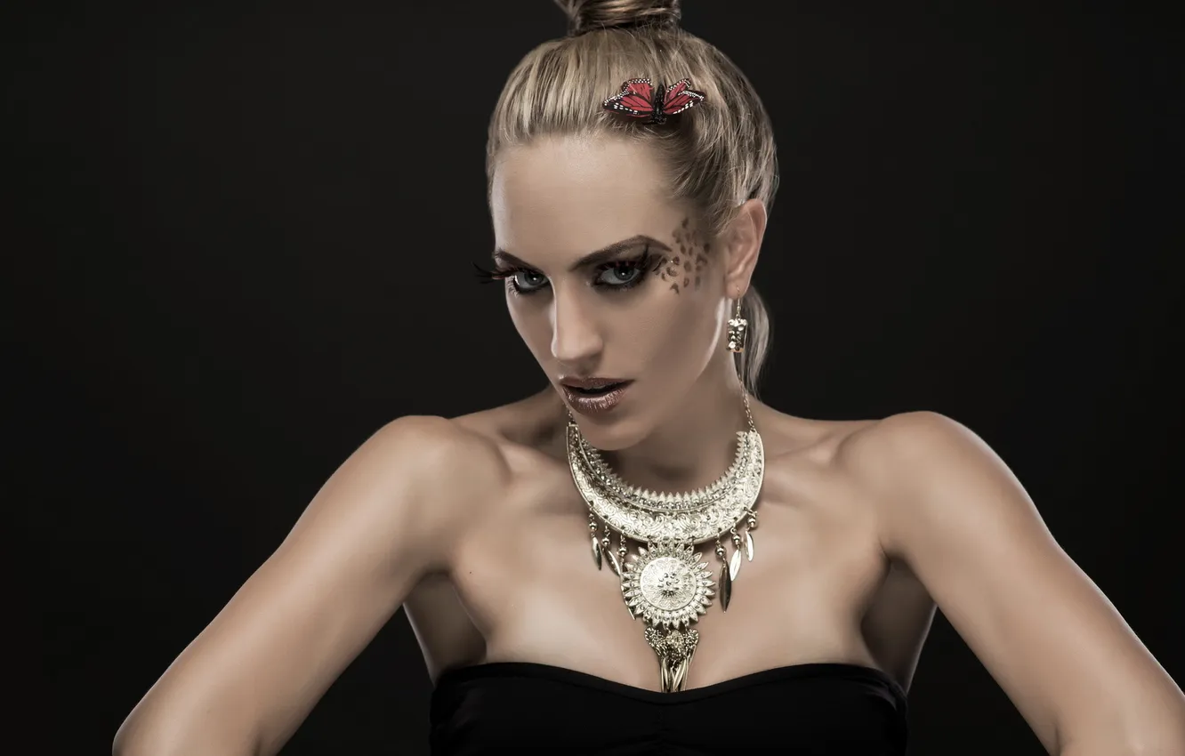 Photo wallpaper look, girl, style