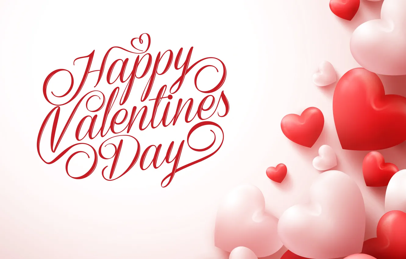 Photo wallpaper Heart, Valentine's Day, Holidays, Holidays Valentine's Day