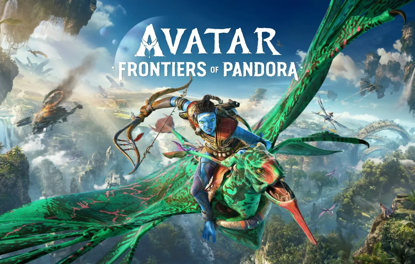Photo wallpaper game, the game, avatar, Avatar Frontiers of Pandora, Ubisoft, James Cameron, Massive Entertainment