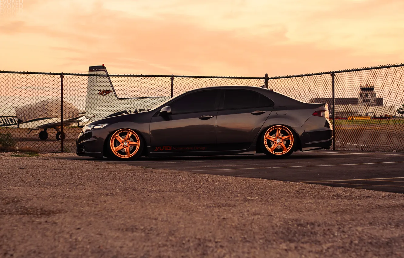 Photo wallpaper profile, airport, Honda, Accord, Honda, chord, Acura, Acura