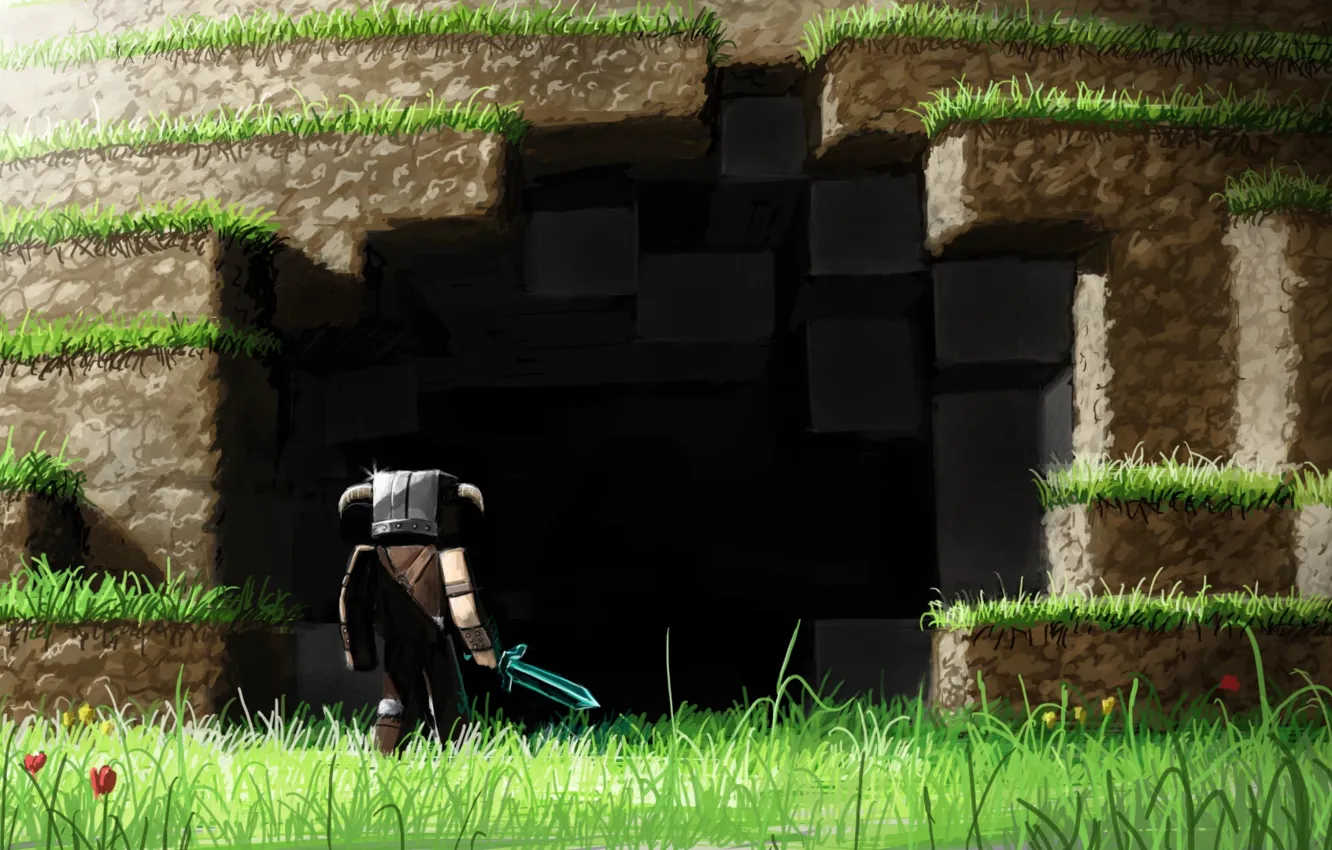 Photo wallpaper game, minecraft, mine, shaders, minecraft pe