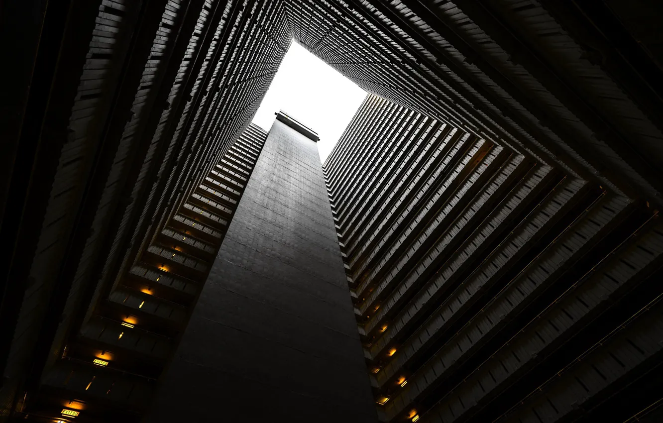 Photo wallpaper the city, home, architecture, Hong Kong