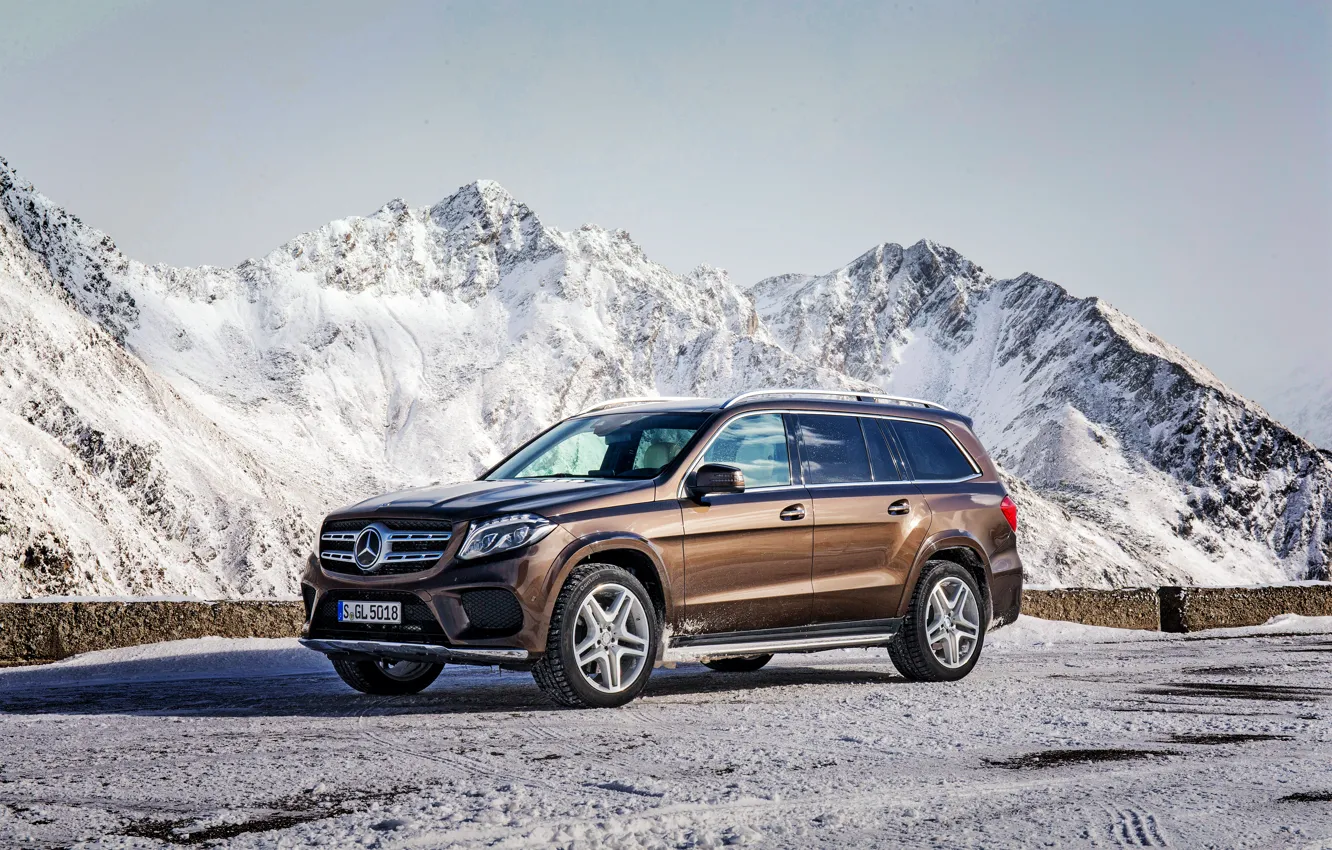 Photo wallpaper Mercedes-Benz, Mercedes, AMG, AMG, X166, GLS-Class