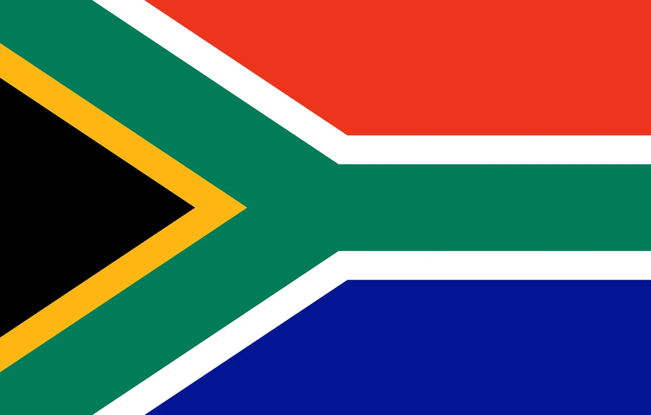 Photo wallpaper flag, fon, flag, South Africa, South Africa, south africa, South Africa, zaf