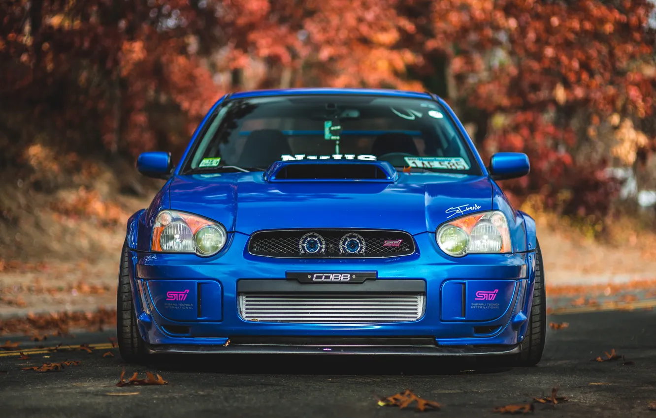 Photo wallpaper Subaru, Impreza, Subaru Impreza, Subaru Impreza STI