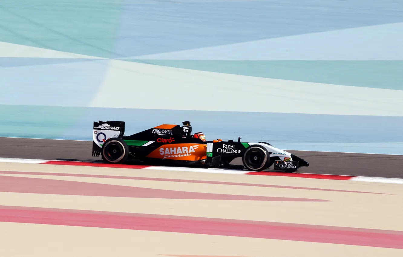 Photo wallpaper Formula 1, Force India, VJM07, Nico Hulkenberg