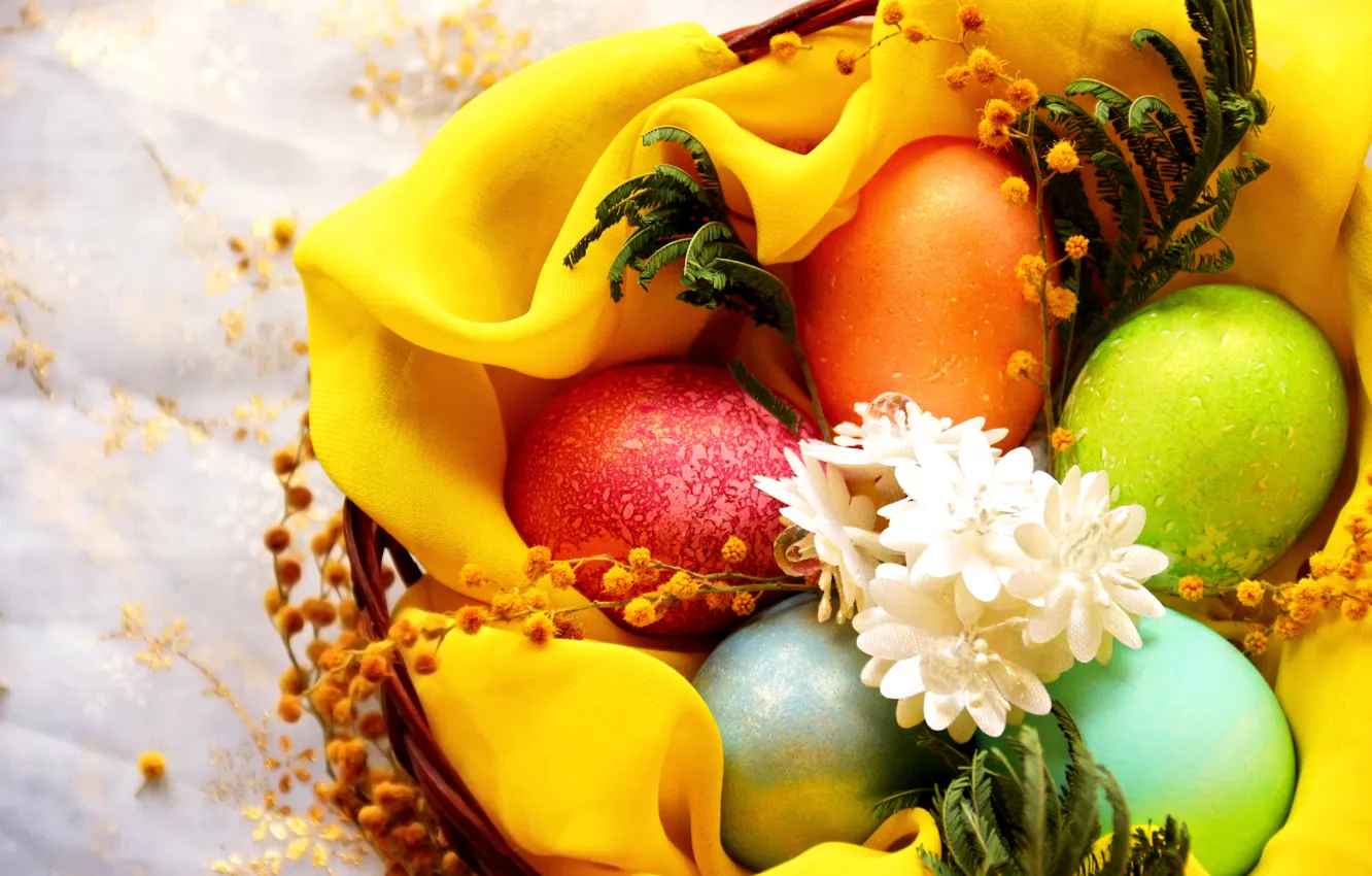 Photo wallpaper holiday, eggs, Easter, spring, eggs, easter holidays