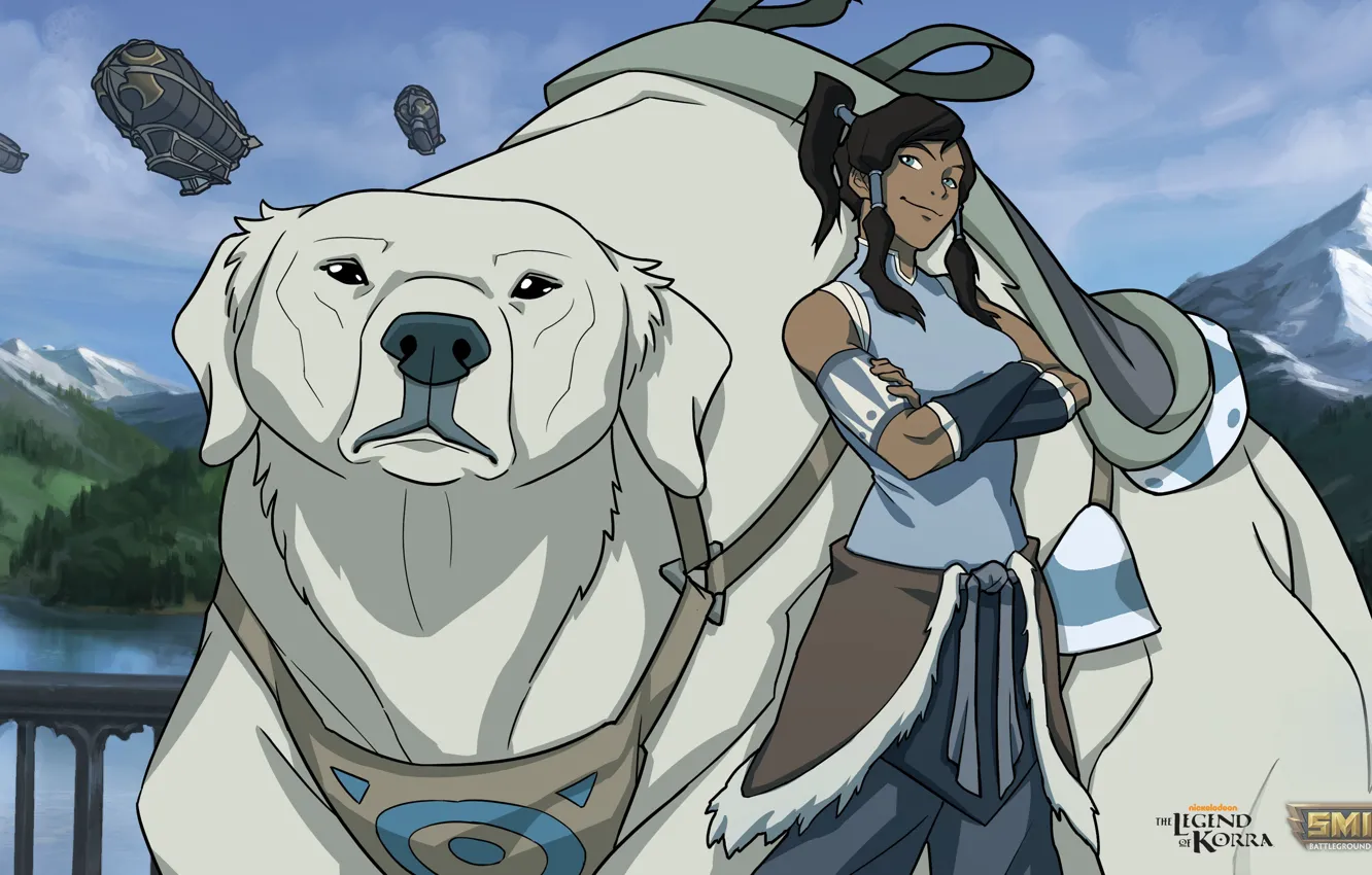 Photo wallpaper Times, Smite, Skadi