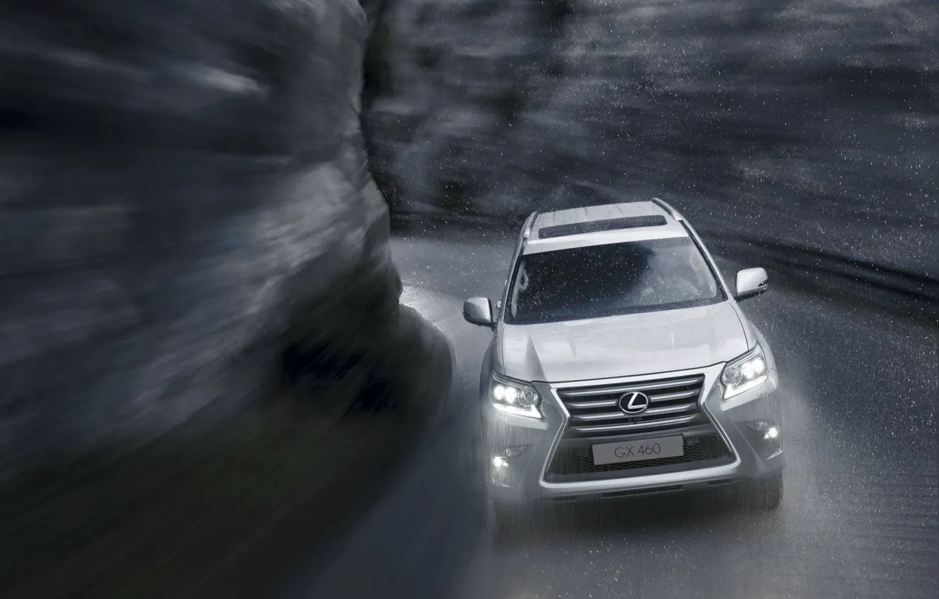 Photo wallpaper Lexus, Japan, SUV, 2014, wallpeapers, 460