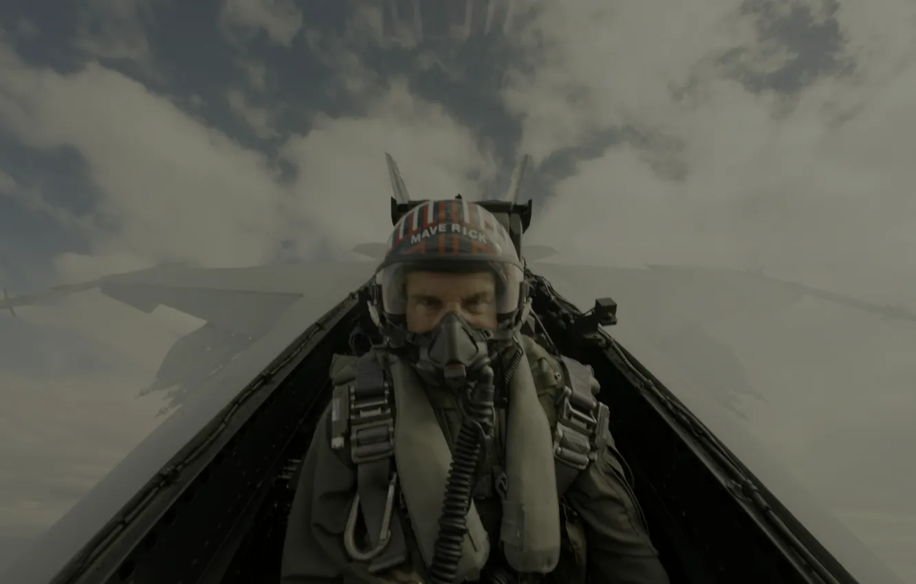 Photo wallpaper sky, Air, airplane, Maverick, fighter bomber