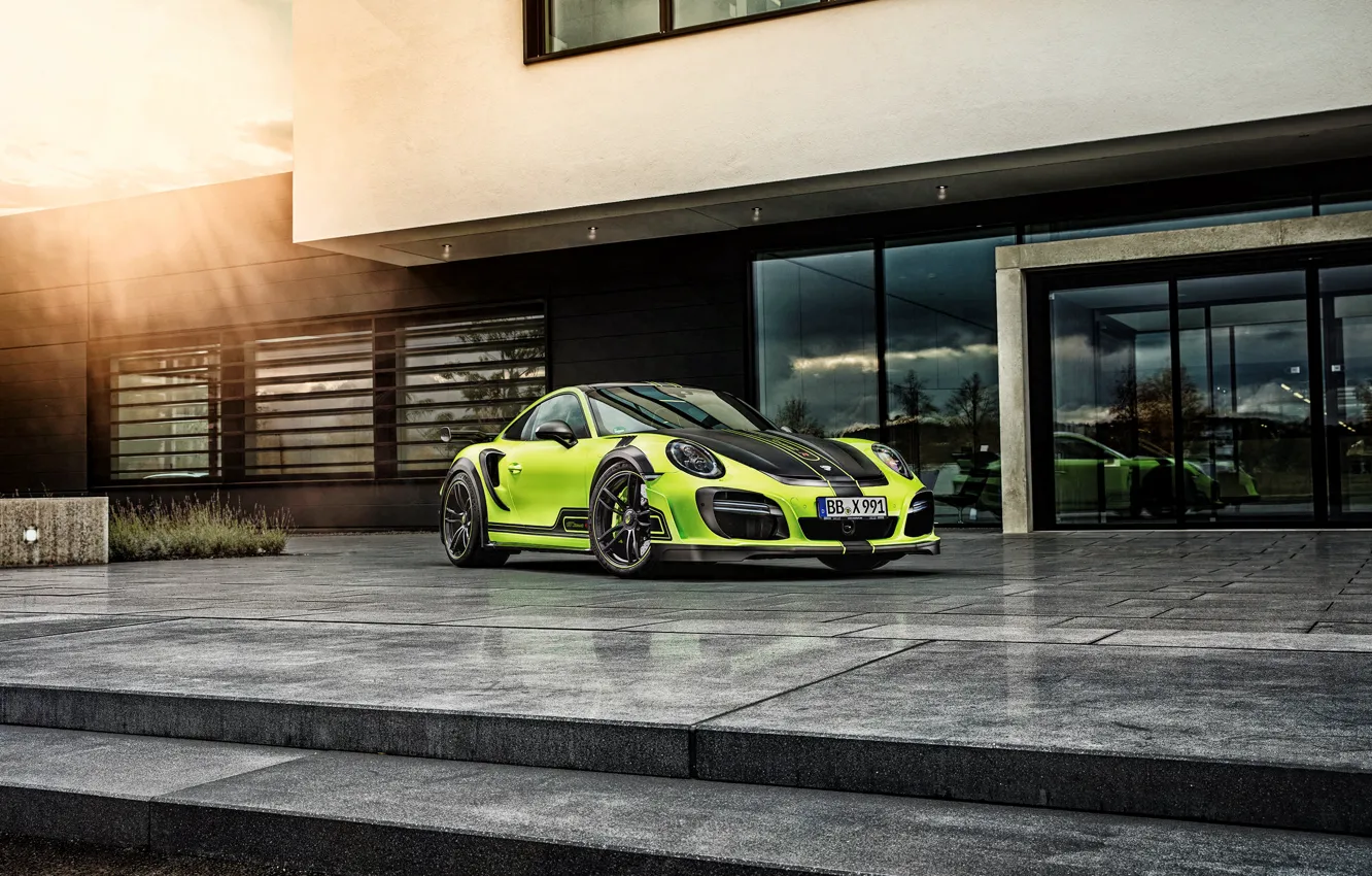 Photo wallpaper 911, Porsche, Porsche, Turbo, turbo, TechArt