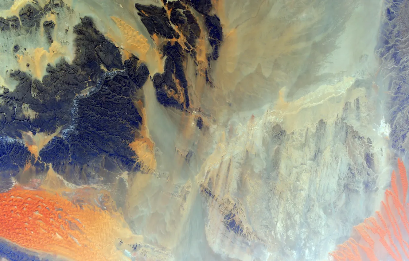 Photo wallpaper space, background, earth