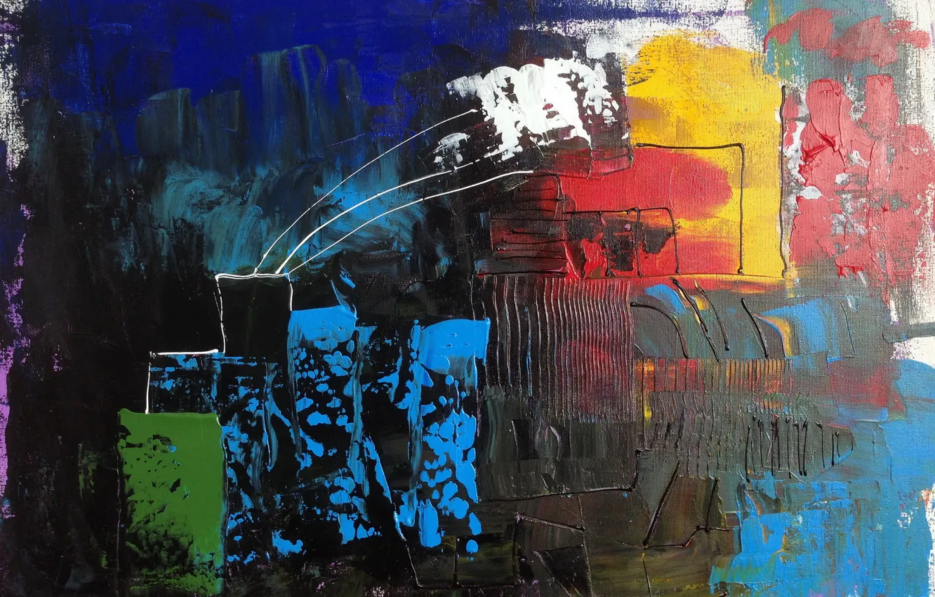 Photo wallpaper abstraction, color, form