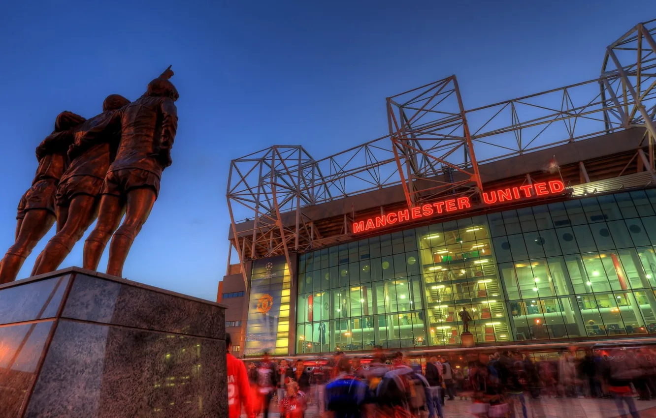 Photo wallpaper Manchester United, Old Trafford